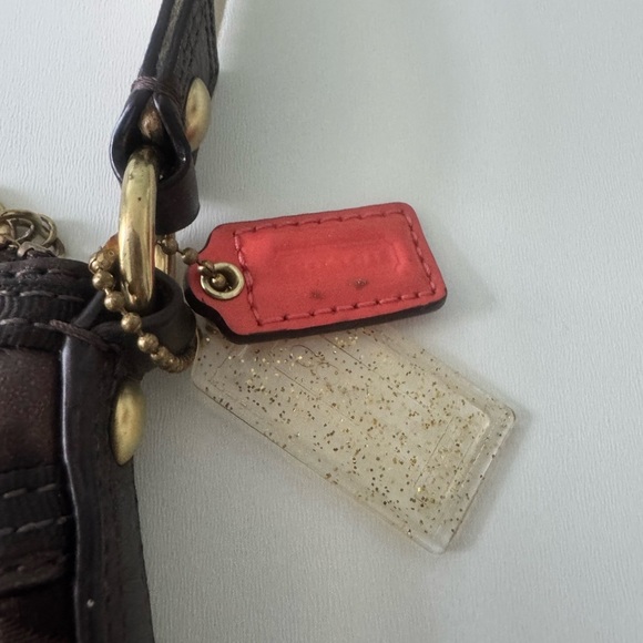 Coach Signature Poppy Crossbody Swingpack with Gold Accents - Picture 9 of 16